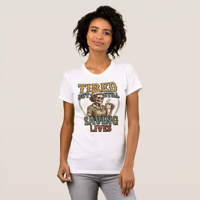 vintage distressed t-shirt design (Front Full)