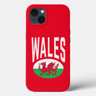 Vintage Distressed Wales Cymraeg Cymru Proud Welsh iPhone 13 Case