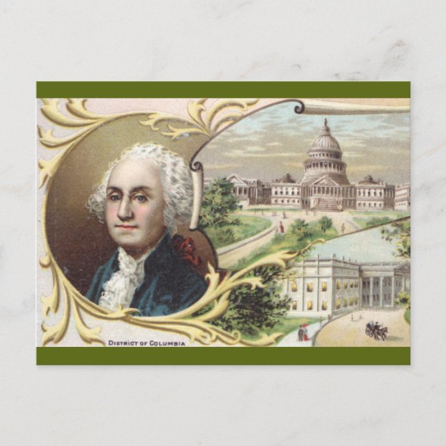 Vintage District of Columbia Postcard (Front)