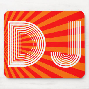 vintage DJ Mouse Pad