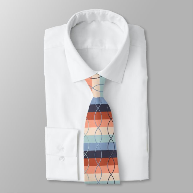 Vintage DNA - Rainbow on Rainbow Tie (Tied)