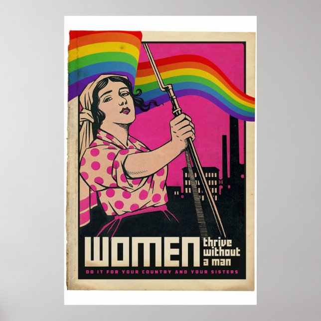 Vintage Do It For Your Sisters Poster (Front)