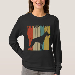 Vintage Doberman Dog  93 T-Shirt