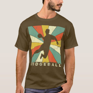 Vintage Dodgeball Sport Retro Gift T-Shirt