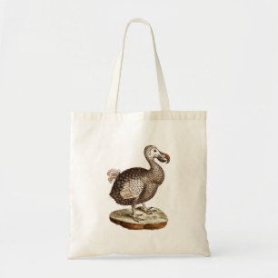 Vintage Dodo Bird Retro Dodos Birds 1700s Tote Bag