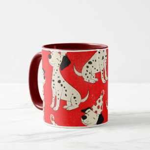 Vintage Dog Birthday Mug