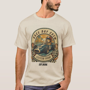 Vintage Dog Indy Race Day Shirt – Retro Racing Tee