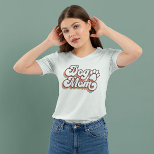 Vintage Dog Mum T-shirt