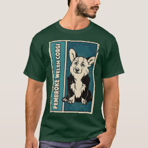 Vintage Dog Pembroke Welsh Corgi1373 T-Shirt