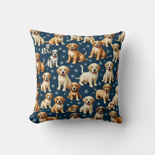 Vintage dog pillows cushion