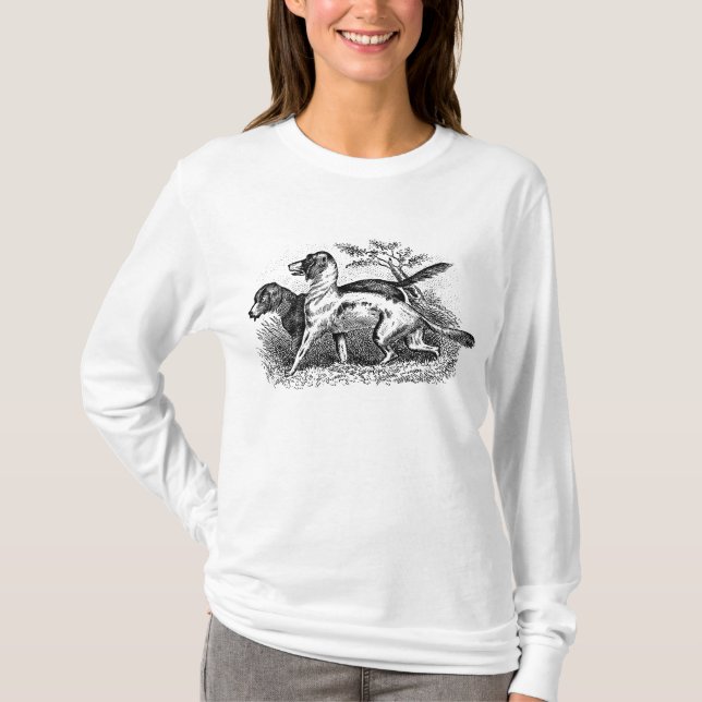 Vintage Dogs T-Shirt (Front)