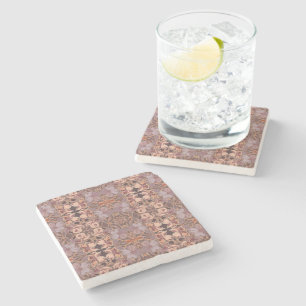 Vintage Dogwood Floral Stone Coaster