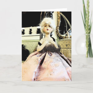 Vintage Doll Card