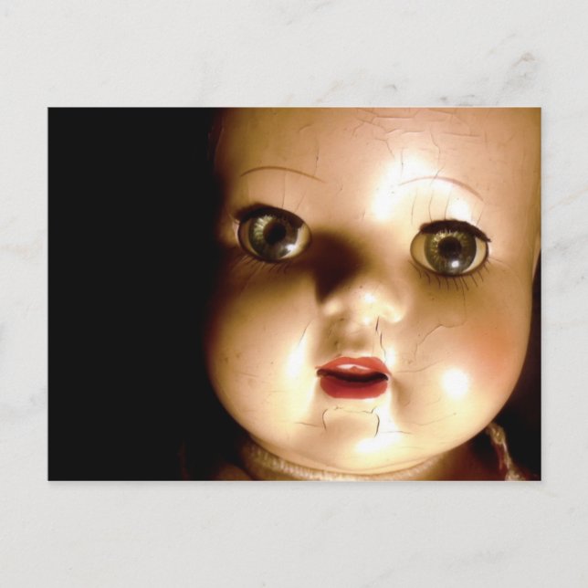 Vintage Doll Postcard (Front)