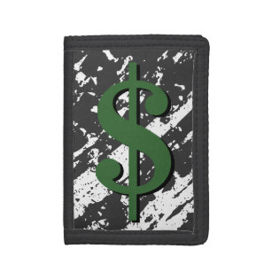 Vintage dollar sign money wallets and coin purses