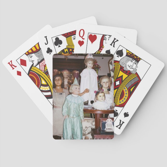 Vintage Dolls Antique Playing Cards (Back)