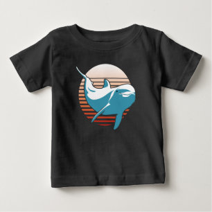 Vintage Dolphin Baby T-Shirt