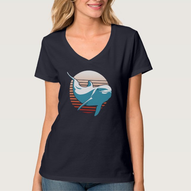 Vintage Dolphin T-Shirt (Front)