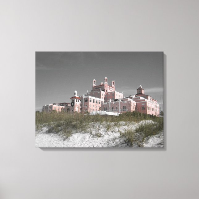 Vintage Don CeSar Canvas Print (Front)