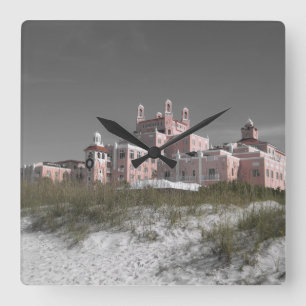 Vintage Don CeSar Square Wall Clock