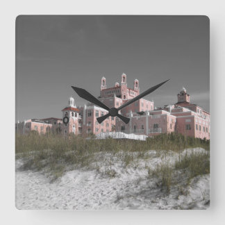 Vintage Don CeSar Square Wall Clock