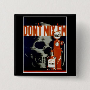 Vintage “Don’t Mix ‘Em” button