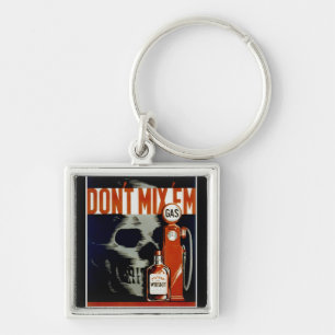 Vintage “Don’t Mix ‘Em” key chain