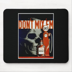 Vintage “Don’t Mix ‘Em” mousepad