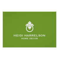 Vintage Door Knocker Green/White Logo Download