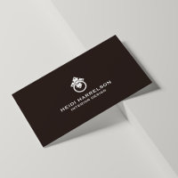 Vintage Door Knocker Logo Brown Realtor
