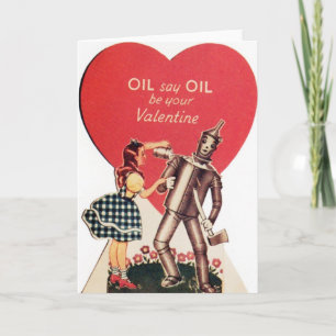 Vintage Dorothy and Tin Man Valentine's Day Card