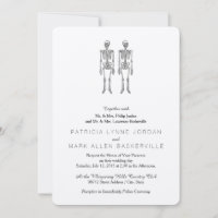Vintage Double Human Skeleton Illustration