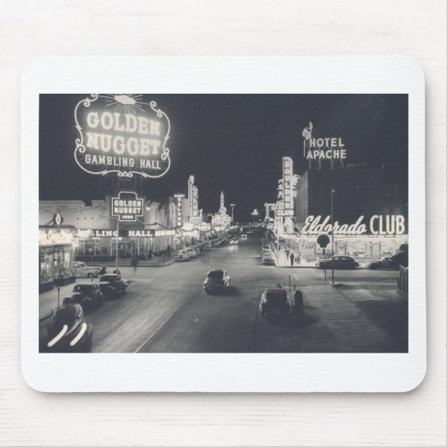 Vintage Downtown Las Vegas Mouse Pad (Front)
