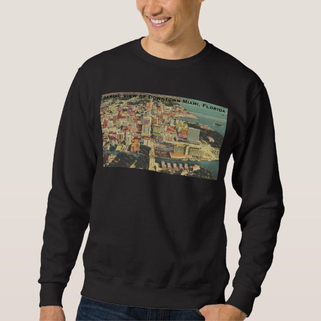 Vintage Downtown Miami, Florida - 1960's Sweatshirt (Front)
