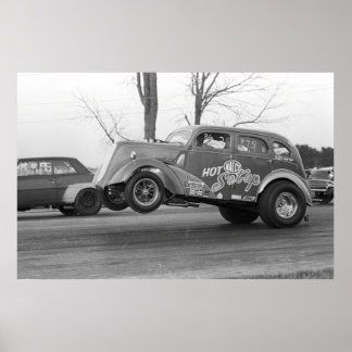 Vintage Drag - Malco Hot Setup Gasser Poster