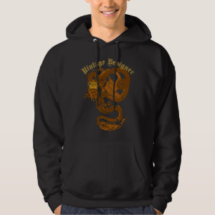 Vintage Dragon Designer graphic hoodie