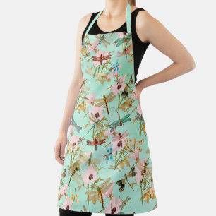 Vintage Dragonflies Series Design 11  Apron