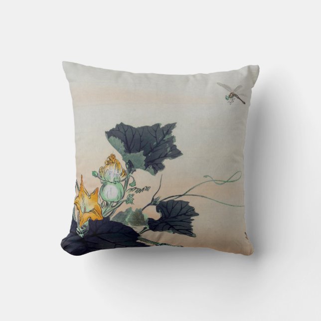 Vintage Dragonfly Cushion (Front)