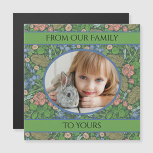 Vintage Dragonfly Flying in an English Garden