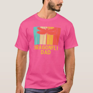 Vintage Dragonfly For Dad Grandpa Dragonfly Insect T-Shirt
