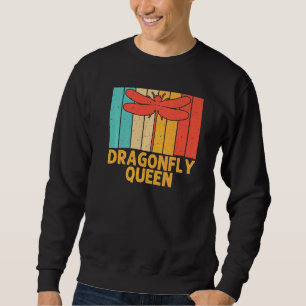 Vintage Dragonfly For Women Mom Insect Dragonfly Sweatshirt