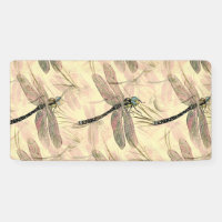 Vintage Dragonfly Print 
