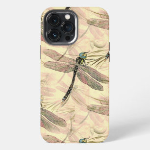 Vintage Dragonfly Print  iPhone 13 Pro Max Case