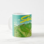 Vintage Drawing of Stowe Vermont Mug<br><div class="desc">A wonderfully drawn scene of Stowe,  Vermont from a vintage postcard.  We've repurposed it on a terrific mug!</div>
