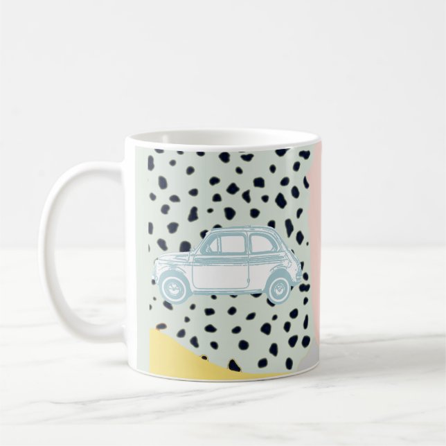 Vintage Dream car Coffee Mug (Left)