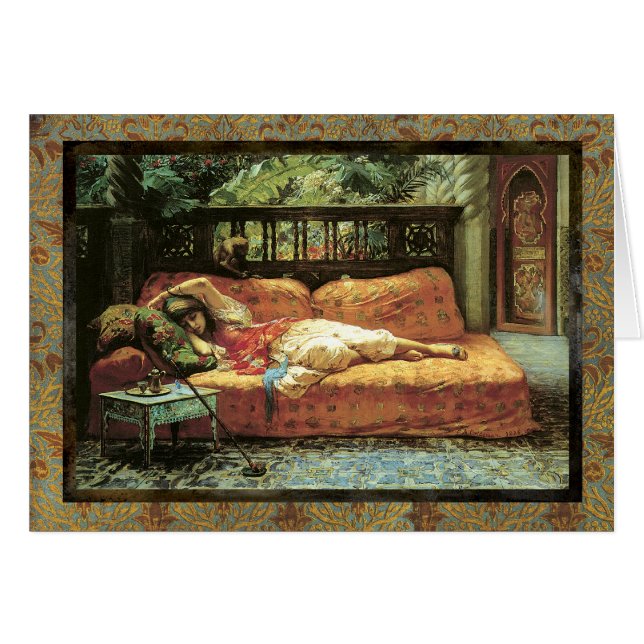 Vintage Dreaming Of You Card (Front Horizontal)