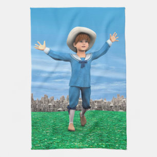 Vintage Dreams Tea Towel