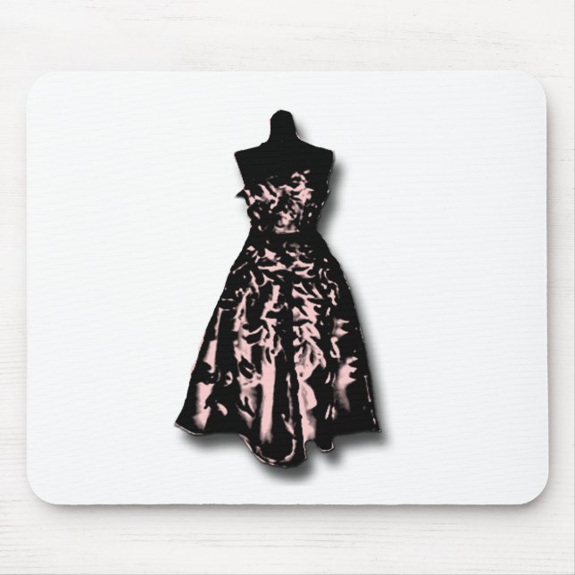 Vintage Dress Mouse Pad (Front)