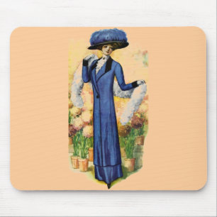 Vintage Dress Mouse Pad
