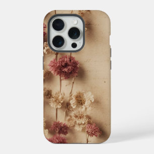 Vintage Dried Floral iPhone 15 Pro Case